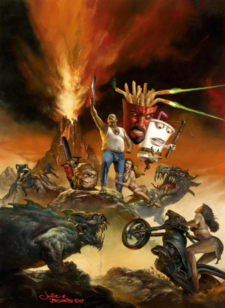 Aqua Teen By Boris Vallejo