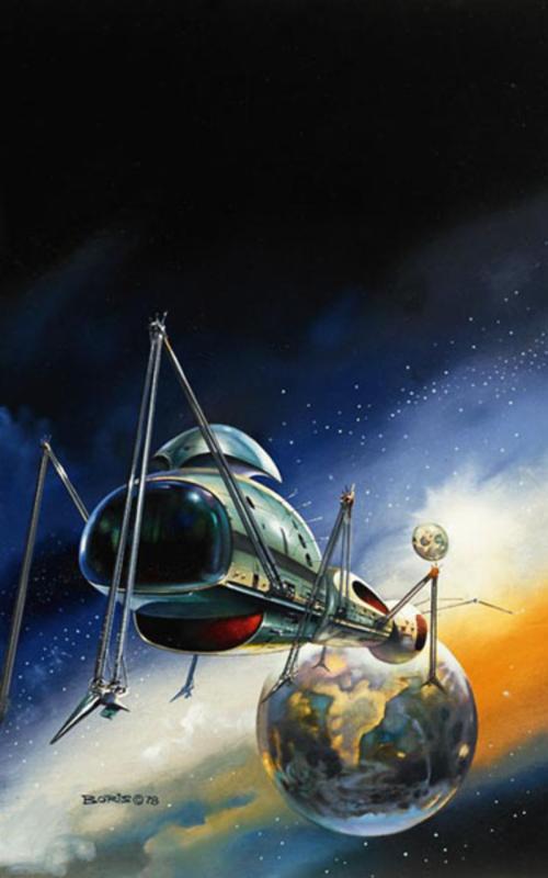 Arachnoship By Boris Vallejo