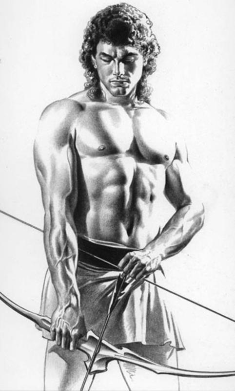 Archer Dorian By Boris Vallejo