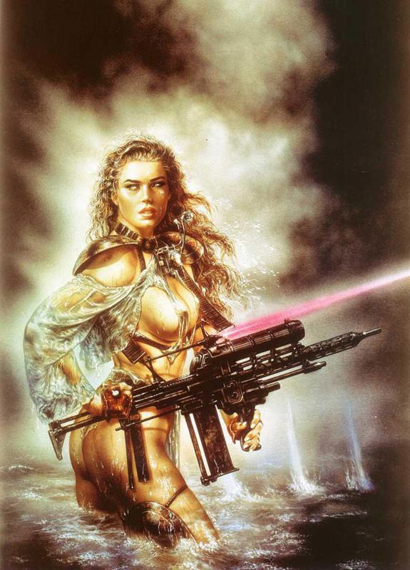 Art Of 45 By Luis Royo
