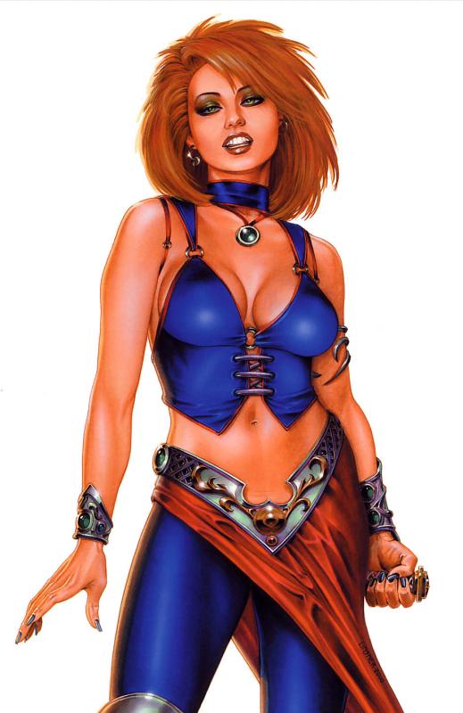 Ashleigh By Joseph Michael Linsner
