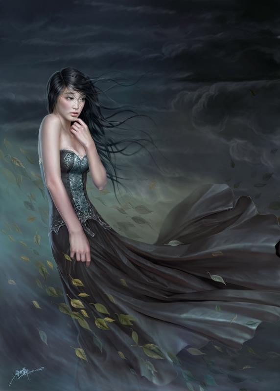 Autumn Wind By Yuehui Tang