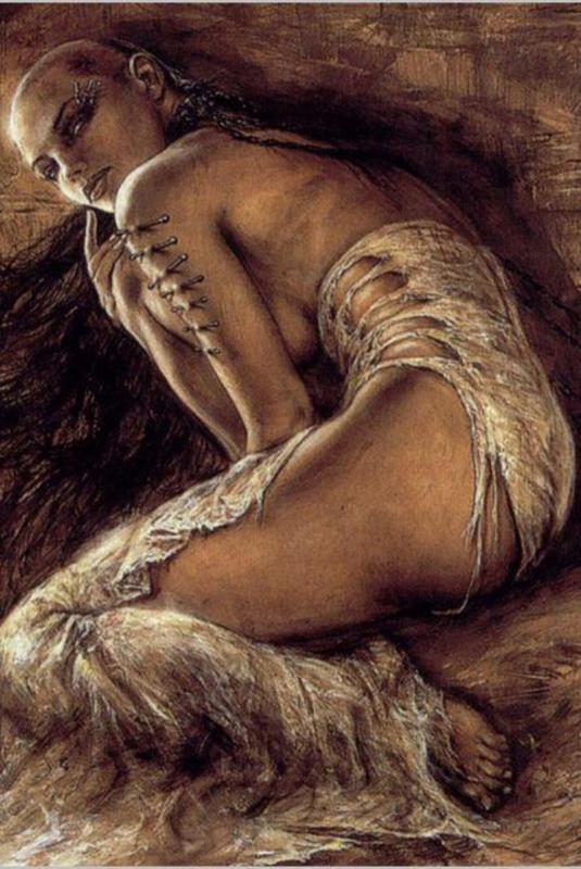 Avril 2001 Calendrier 2001 By Luis Royo