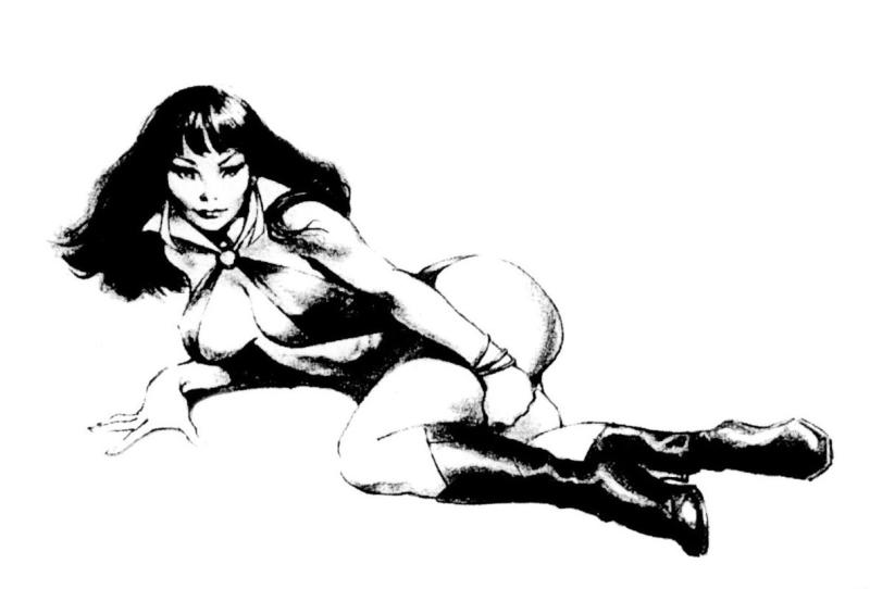 BW 015 By Frank Frazetta