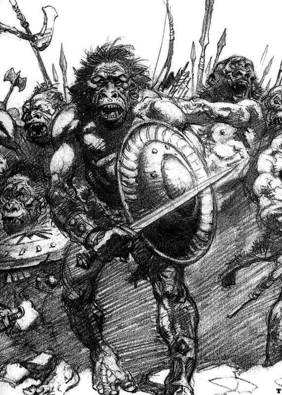 BW 018 By Frank Frazetta