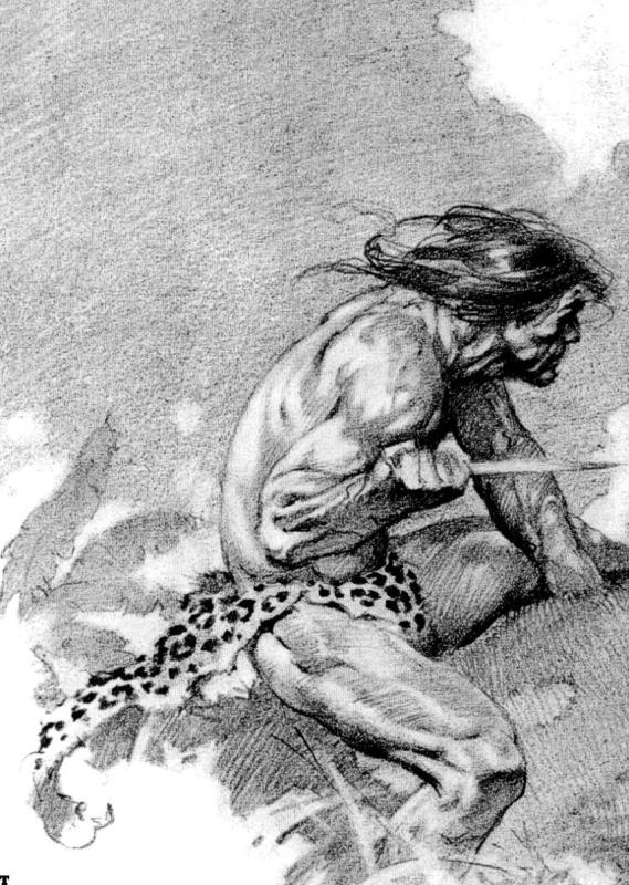 BW 019 By Frank Frazetta