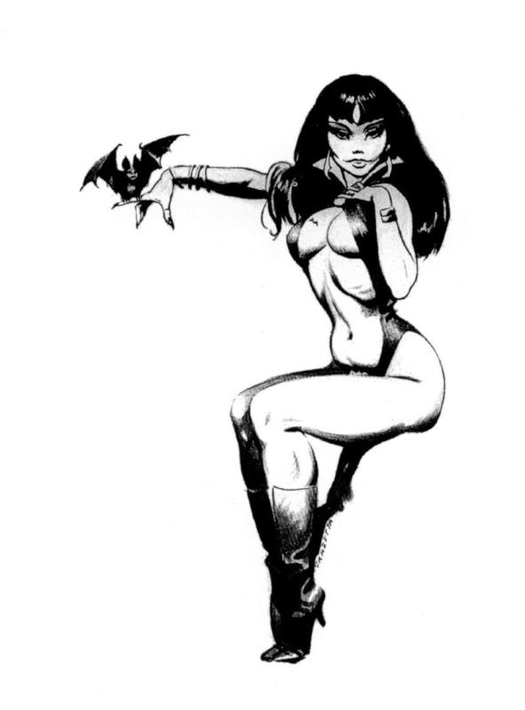 BW 021 By Frank Frazetta