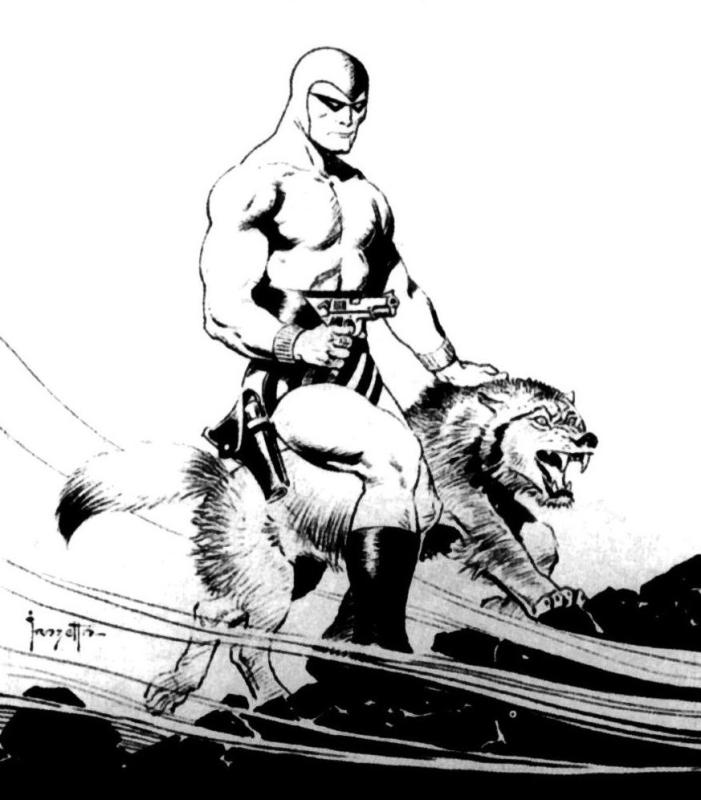 BW 029 By Frank Frazetta