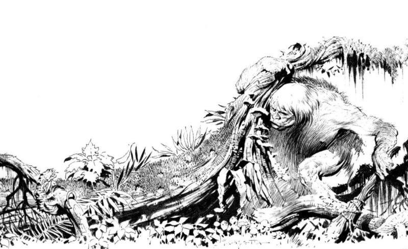 BW Beauty And The Beast II By Frank Frazetta