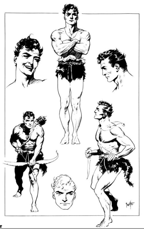 BW Thunda By Frank Frazetta