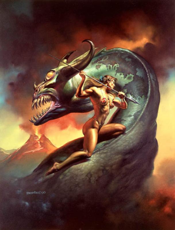 Basilisk By Boris Vallejo