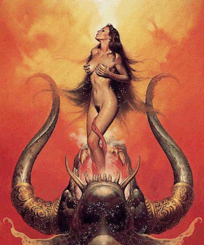 Beast 1 By Boris Vallejo