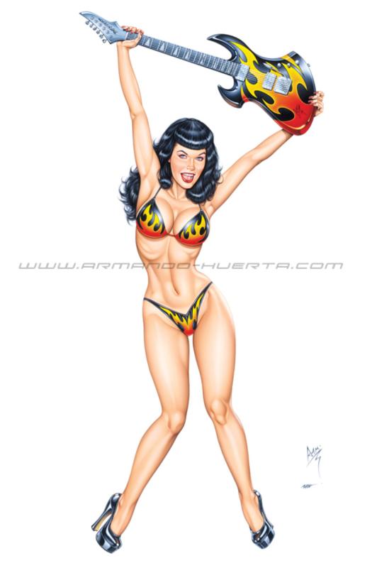 Betty Rocks By Armando Huerta