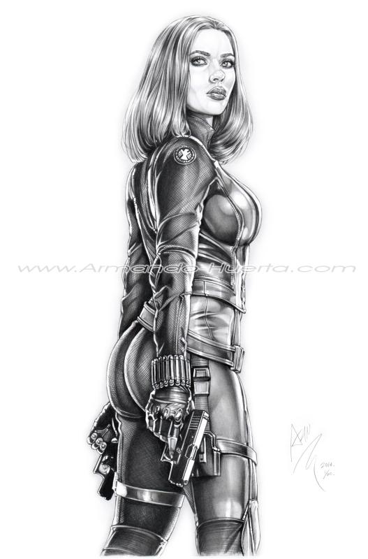 Black Widow Winter Soldier II By Armando Huerta