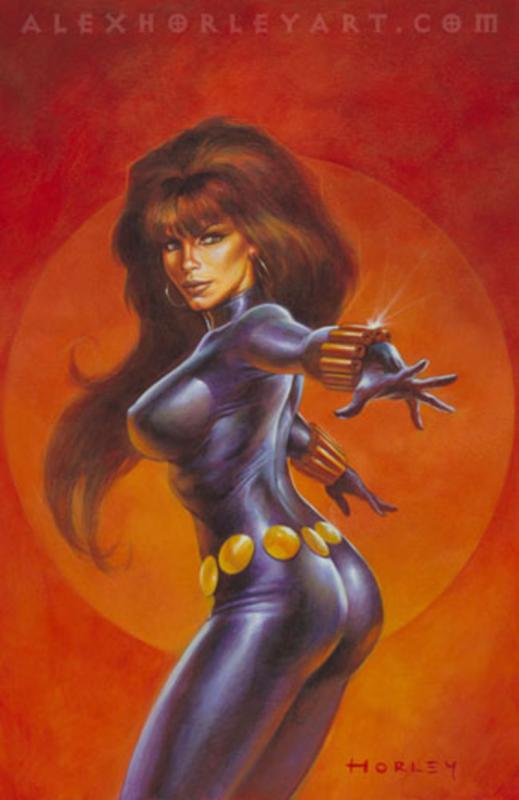 Black Widow By Alex Horley