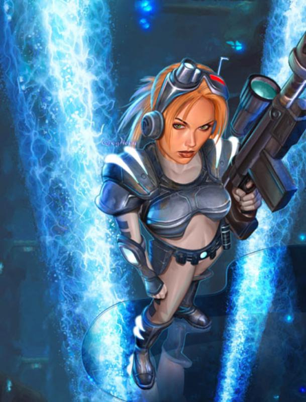 Blizzard Starcraft Ghost By Greg Horn