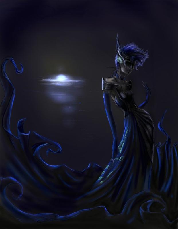 blue queen kraken