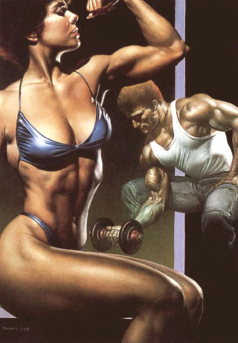 Bodybuilding By Boris Vallejo