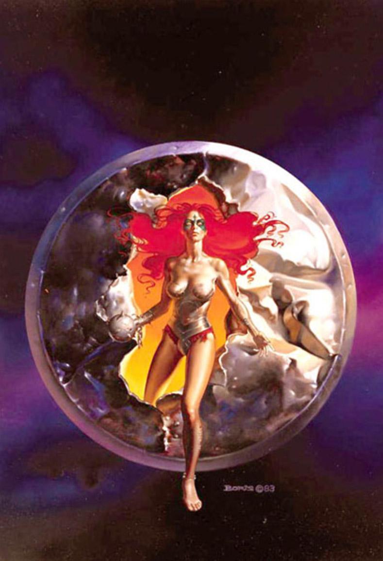 Breaking Through By Boris Vallejo