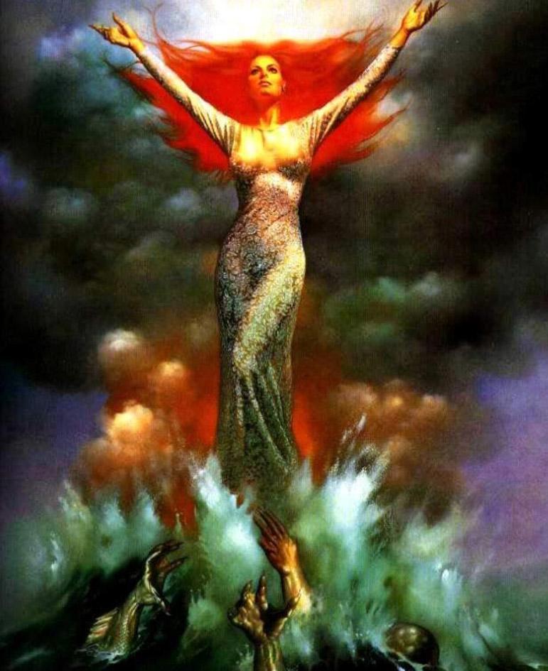 Bride By Boris Vallejo