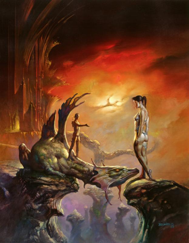 Bridge To The Future By Boris Vallejo