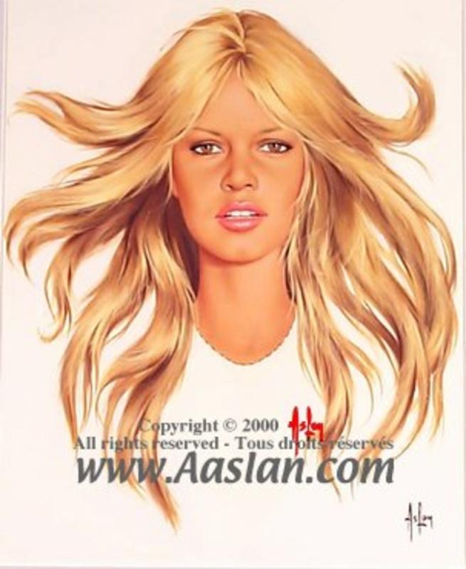 Brigitte Bardot By Alain Aslan