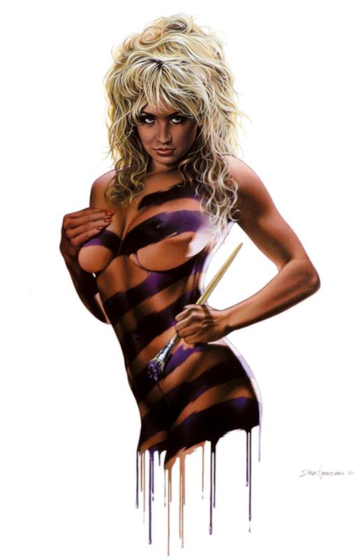 Brush Stroke By Dave Nestler