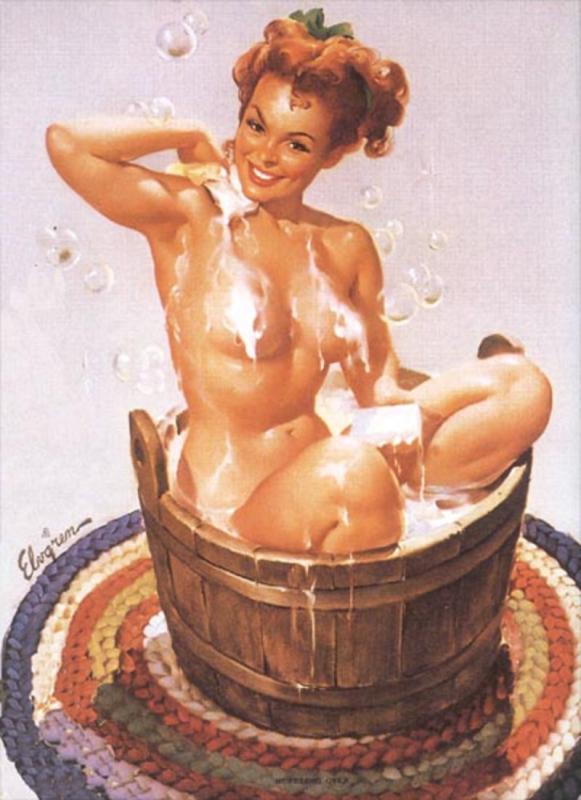 bubbling over