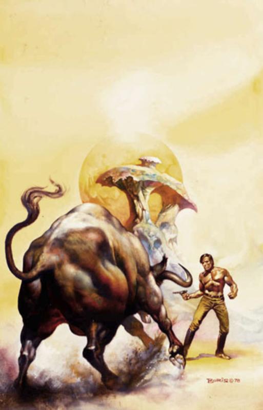 Bullfight By Boris Vallejo