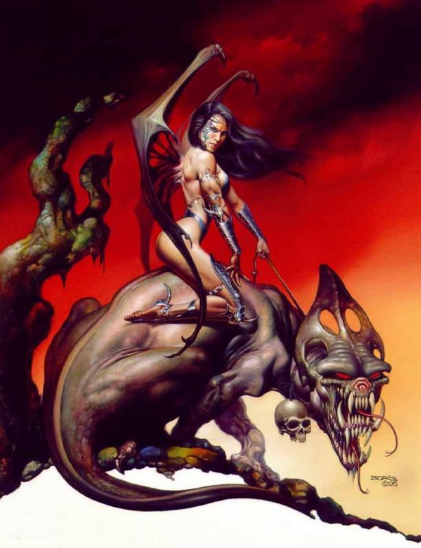 CINDY 1 By Boris Vallejo