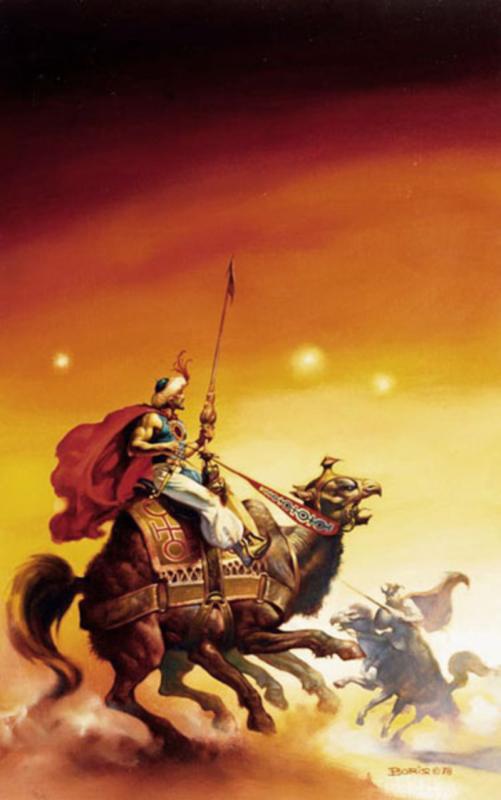 Camel Ride By Boris Vallejo