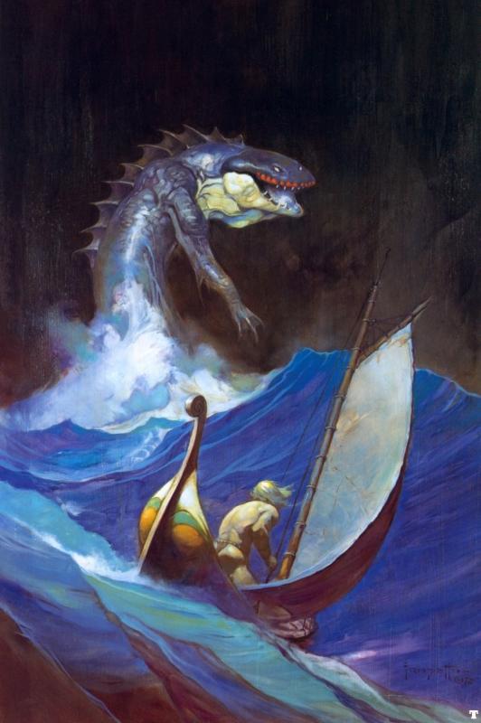 Carson Of Venus By Frank Frazetta