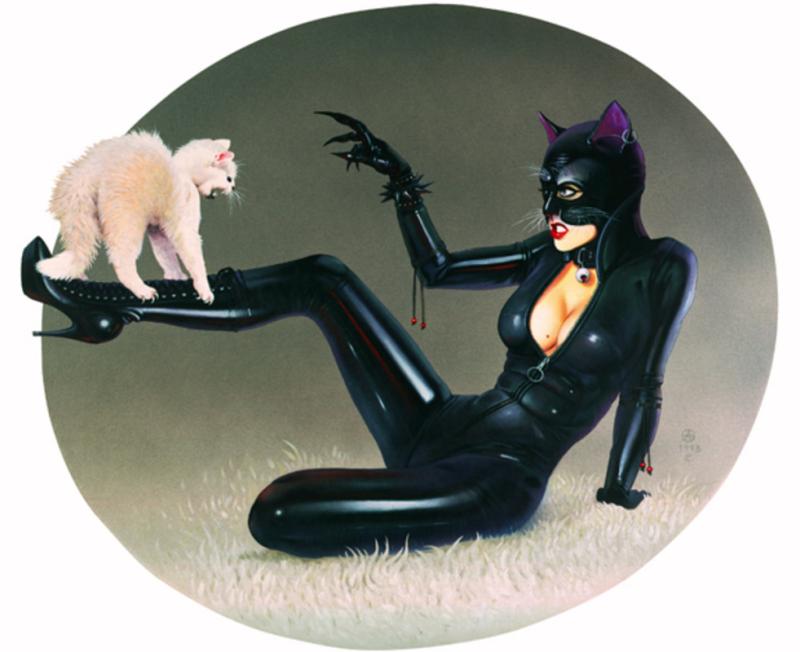 Cats By Chris Achilleos