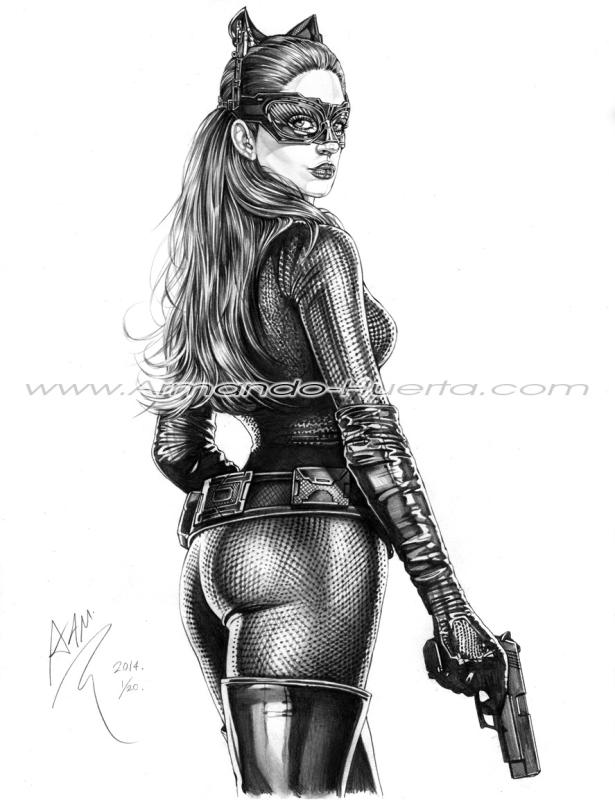 Catwoman Dark Knight By Armando Huerta