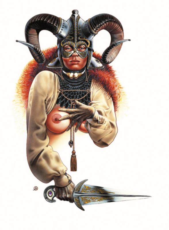 Celtic Queen By Chris Achilleos