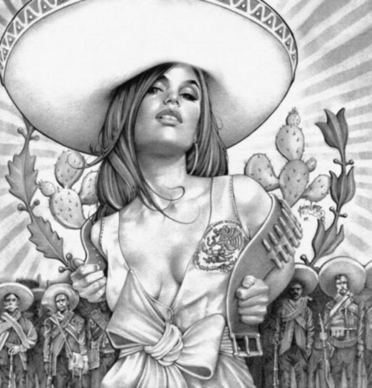 Charra Girl By Mouse Lopez