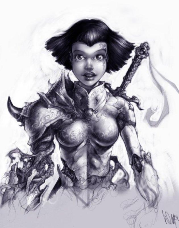 chick in armor