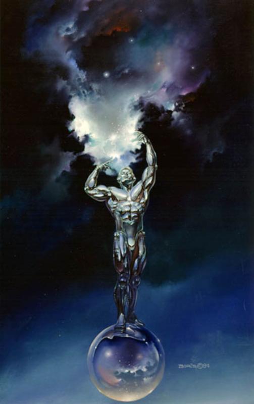 Chrome Robot By Boris Vallejo