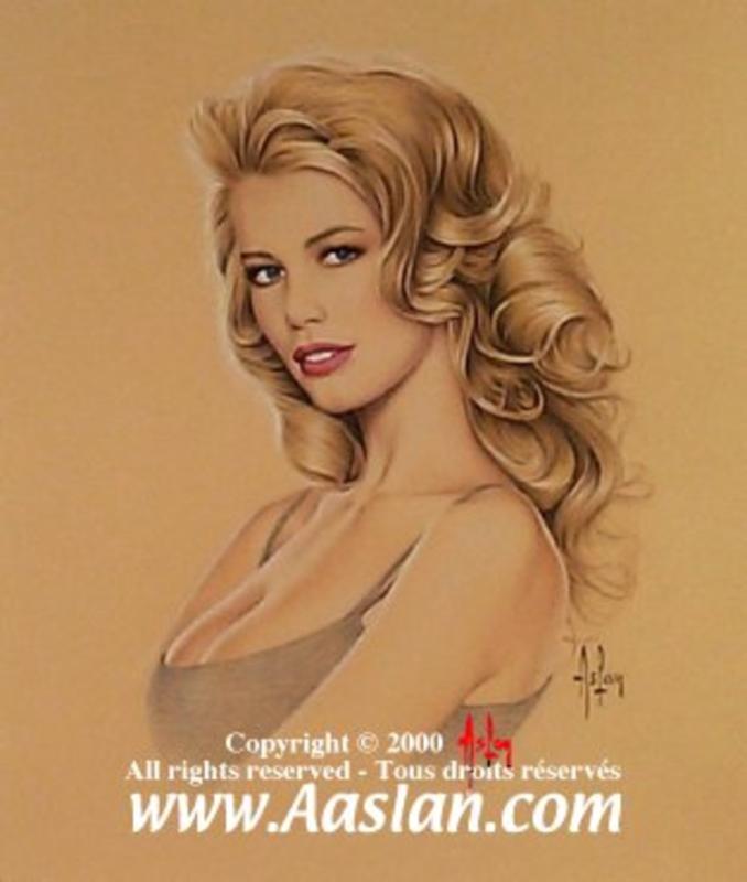 Claudia Schiffer By Alain Aslan
