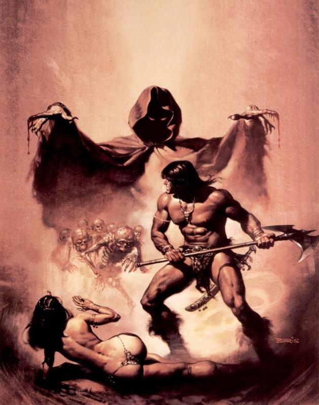 Conan 001 By Boris Vallejo
