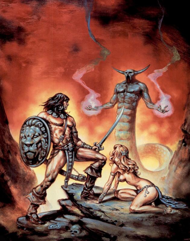 Conan 001 By Clyde Caldwell