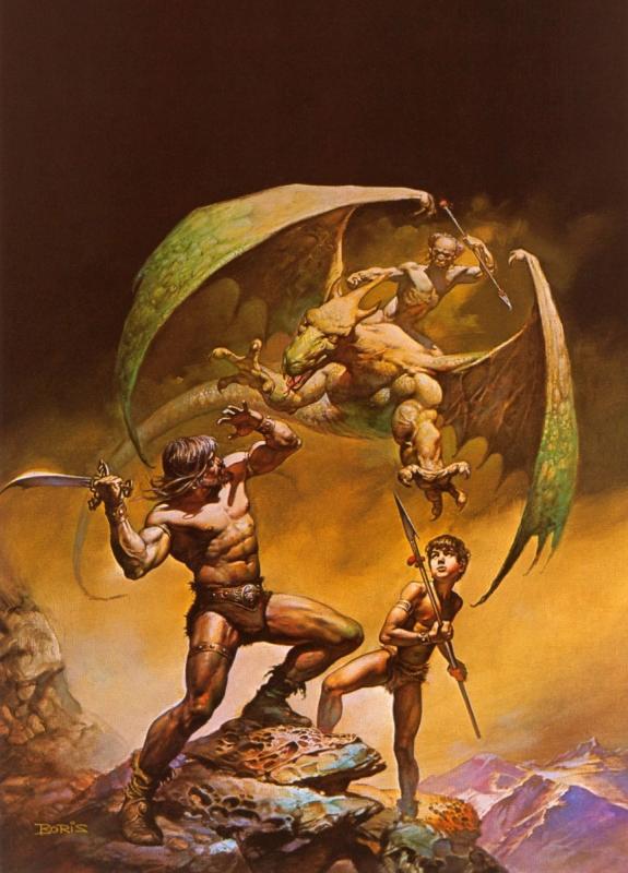Conan Of Aquilonia By Boris Vallejo
