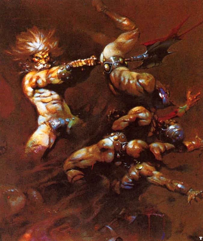 Conan Of Aquilonia By Frank Frazetta