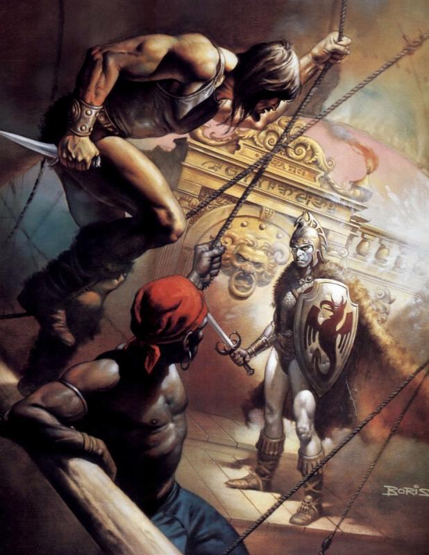 Conan Of The Isles By Boris Vallejo