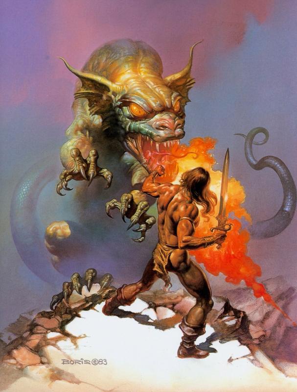 Conan The Magnificent By Boris Vallejo
