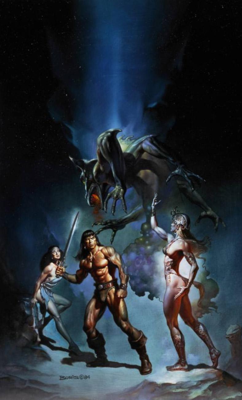 Conan The Victorious By Boris Vallejo