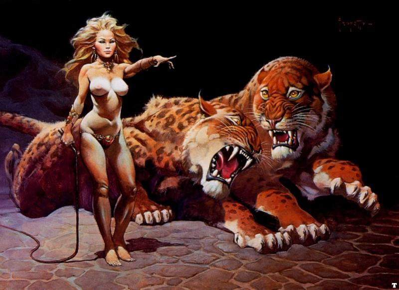 Countess By Frank Frazetta