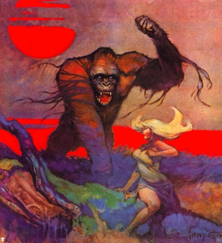 Cover Creepy III By Frank Frazetta