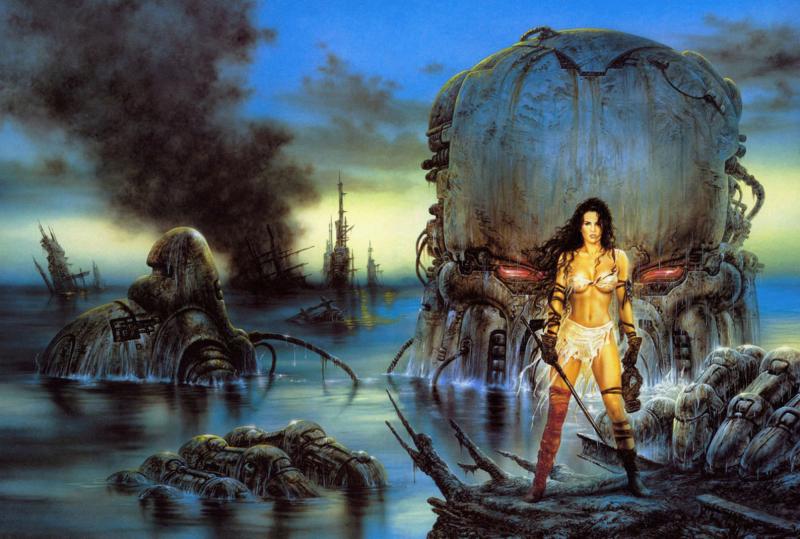 Cover Heavy Metal By Luis Royo