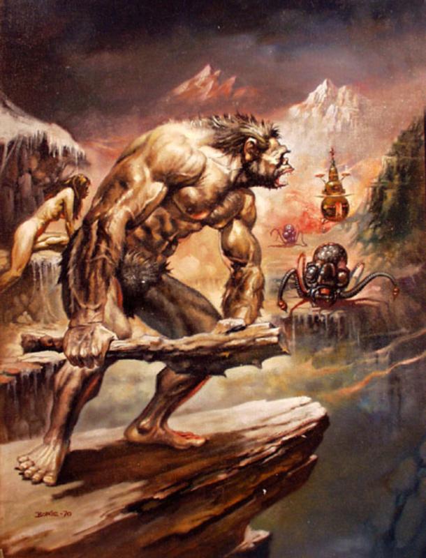 CroMagnons By Boris Vallejo